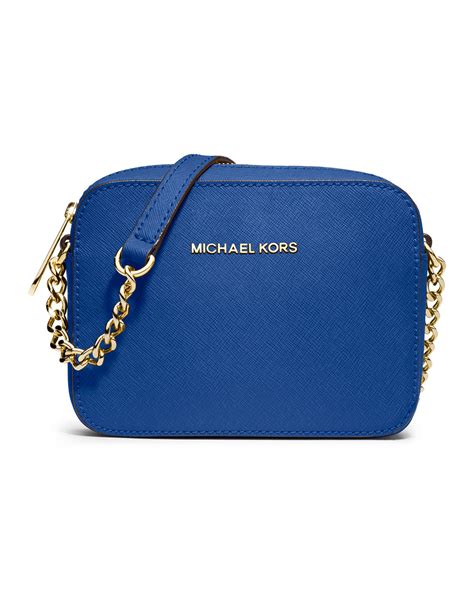 sac bleu michael kors|michael kors blue crossbody.